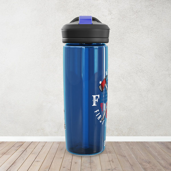 Fire Department U.S. Flag | CamelBak Eddy® Water Bottle, 20oz\25oz