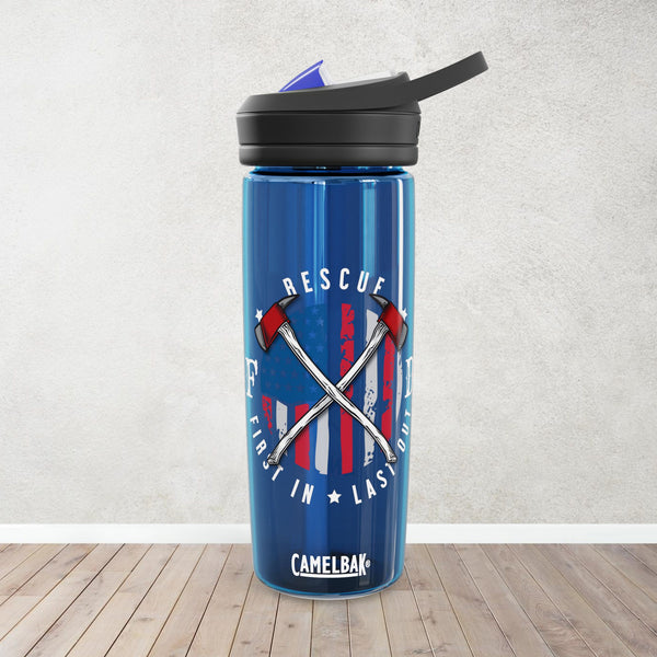 Fire Department U.S. Flag | CamelBak Eddy® Water Bottle, 20oz\25oz