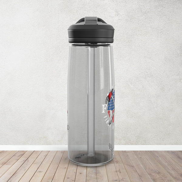Fire Department U.S. Flag | CamelBak Eddy® Water Bottle, 20oz\25oz