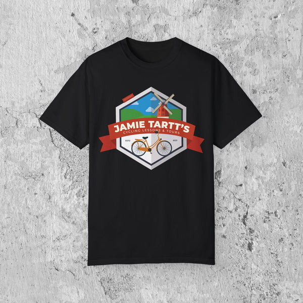 Jamie Tartt's Cycling Lessons & Tours Tee | Ted Lasso