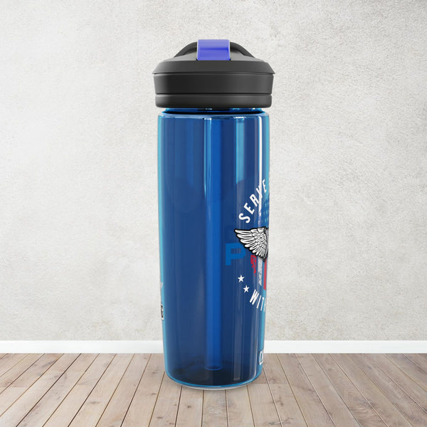 Police U.S. Flag | CamelBak Eddy® Water Bottle, 20oz\25oz