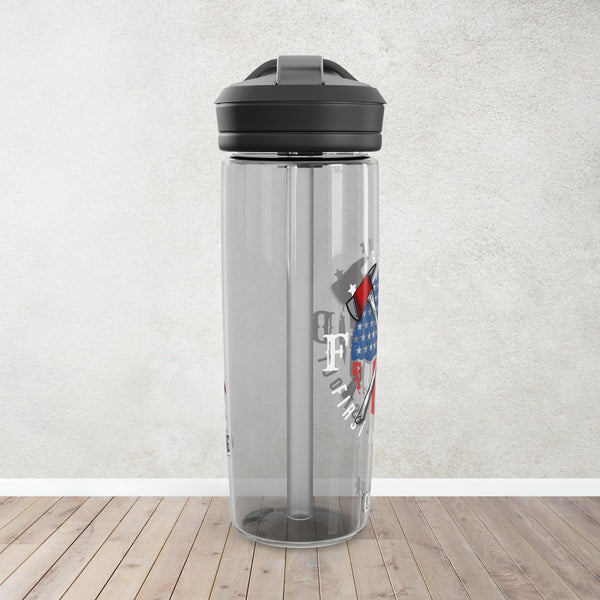 Fire Department U.S. Flag | CamelBak Eddy® Water Bottle, 20oz\25oz