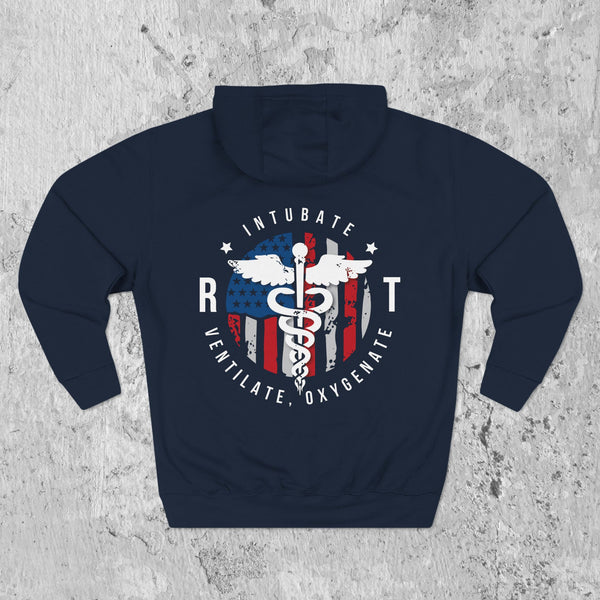 Respiratory Therapist U.S. Flag | Graphic Hoodie