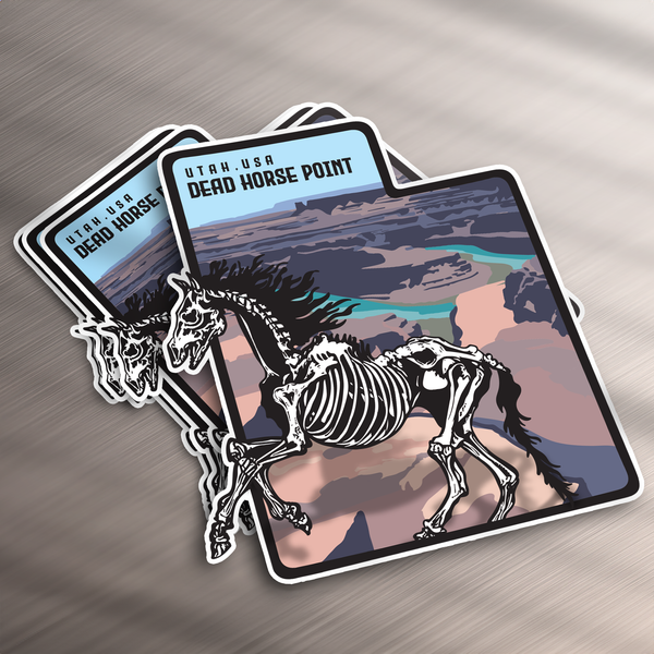 Dead Horse Point | Vinyl Sticker