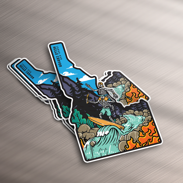 Hell's Canyon | Vinyl Sticker