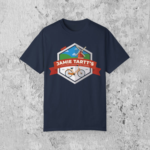 Jamie Tartt's Cycling Lessons & Tours Tee | Ted Lasso