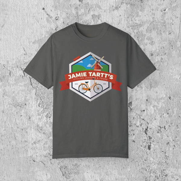 Jamie Tartt's Cycling Lessons & Tours Tee | Ted Lasso