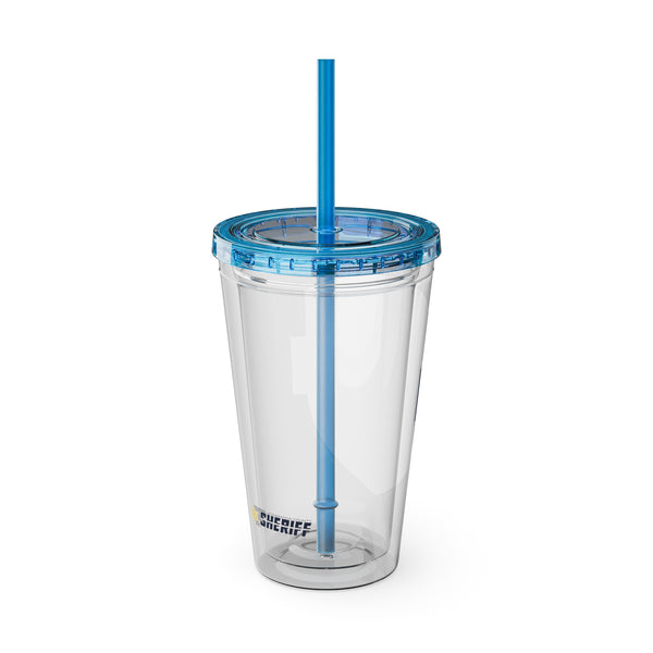 Lackawanna Sheriff  Sunsplash Tumbler with Straw, 16oz
