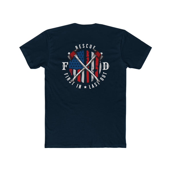 Fire Department U.S. Flag  | Graphic Tee