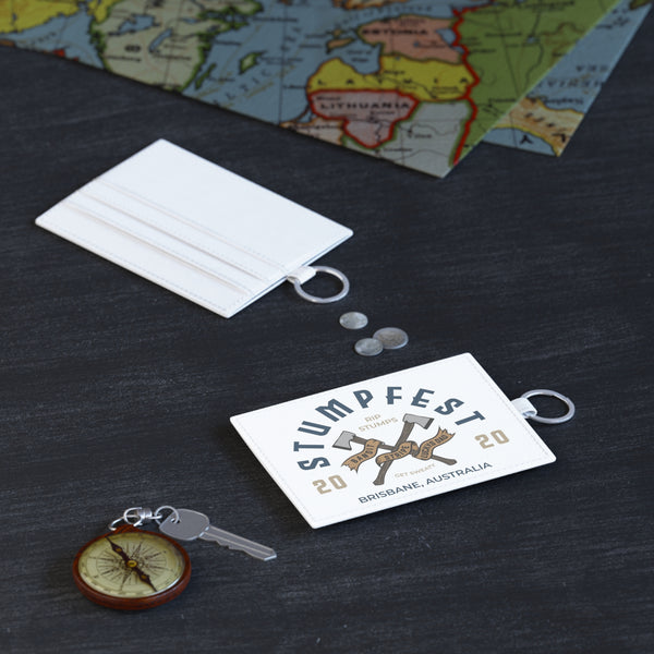 Stumpfest Leather Card Holder Wallet | Bluey