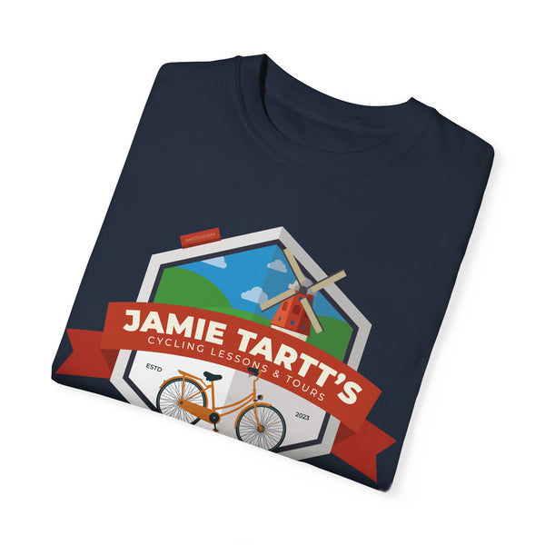 Jamie Tartt's Cycling Lessons & Tours Tee | Ted Lasso