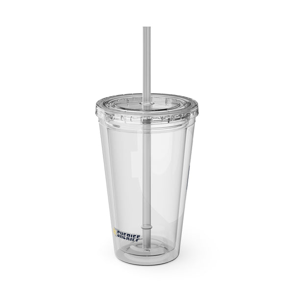 Lackawanna Sheriff  Sunsplash Tumbler with Straw, 16oz