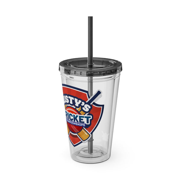 Rusty's Cricket Sunsplash Tumbler with Straw, 16oz