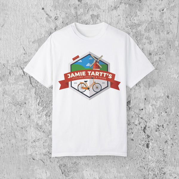 Jamie Tartt's Cycling Lessons & Tours Tee | Ted Lasso