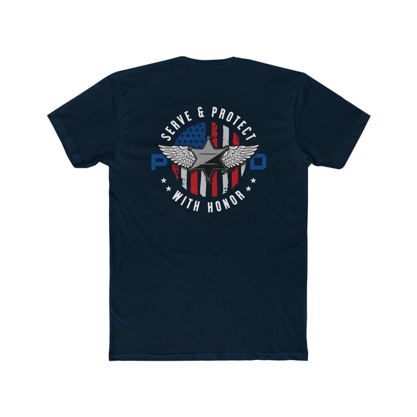 Police Department U.S. Flag  | Graphic Tee