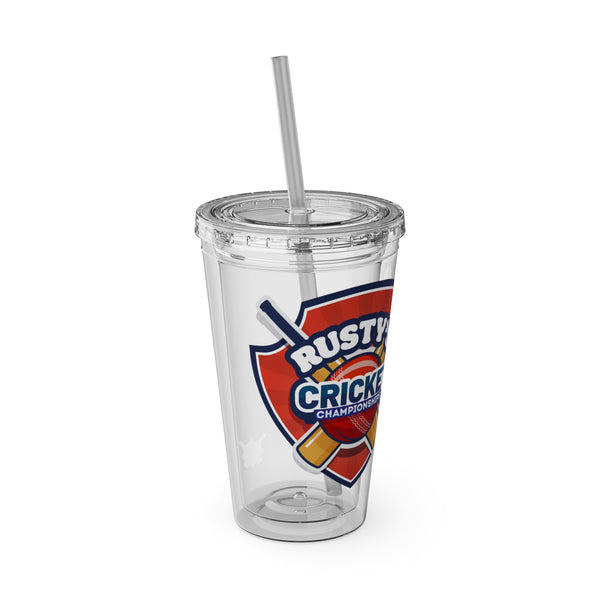 Rusty's Cricket Sunsplash Tumbler with Straw, 16oz