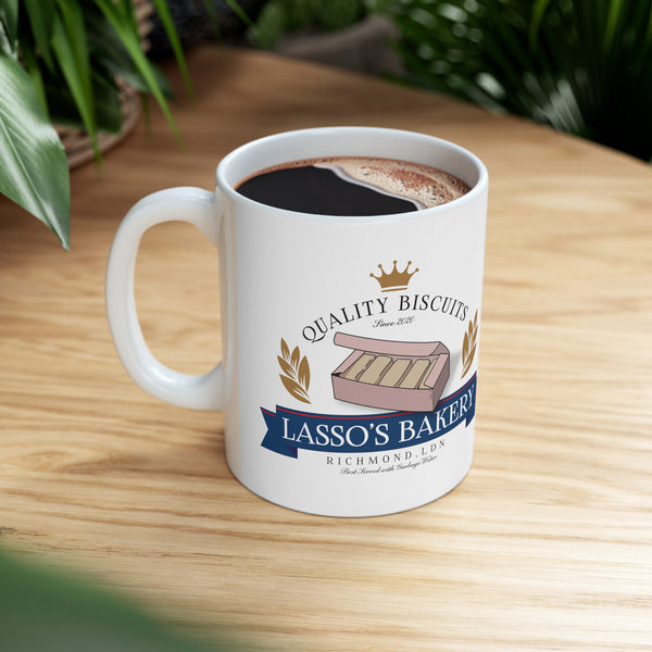 Lasso Bakery Ceramic Mug 11oz