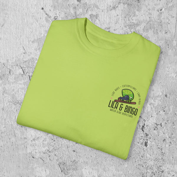 Lila & Bingo's Slide Inspections Tee