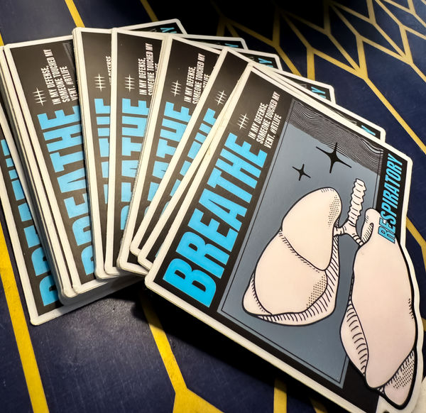 Respiratory Therapy Breathe | Vinyl Sticker