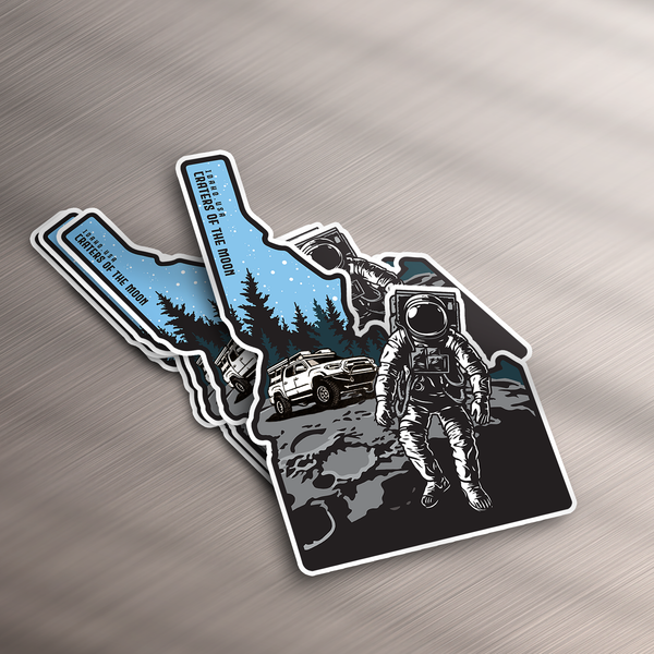 Craters of the Moon | Vinyl Sticker