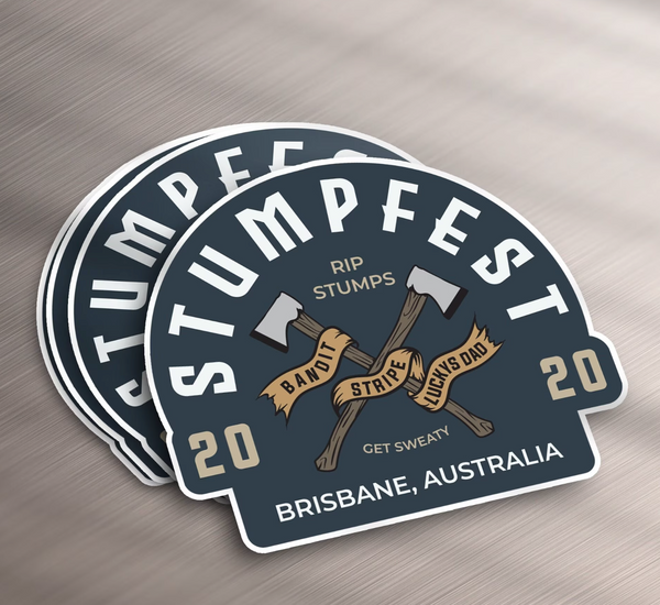 Stumpfest (Bluey) | Vinyl Sticker